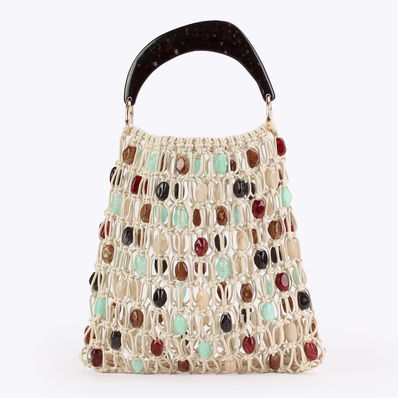 New Hand-Woven Shoulder Bag, Daily Casual, Versatile, Suitable for Work, Commuting, Beach Vacation, Niche, Simple Women's Bag