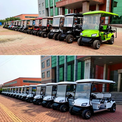 Electric Golf Cart Sightseeing Elektrikli qolf avtomobilləri