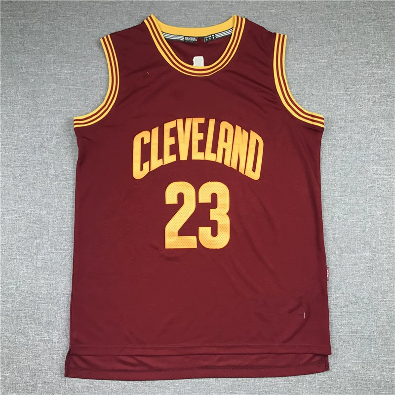 Американская баскетбольная форма дышащая вышитая Cavaliers №23 Джеймс ADI спортивный жилет CAVSJAMESJERSEY