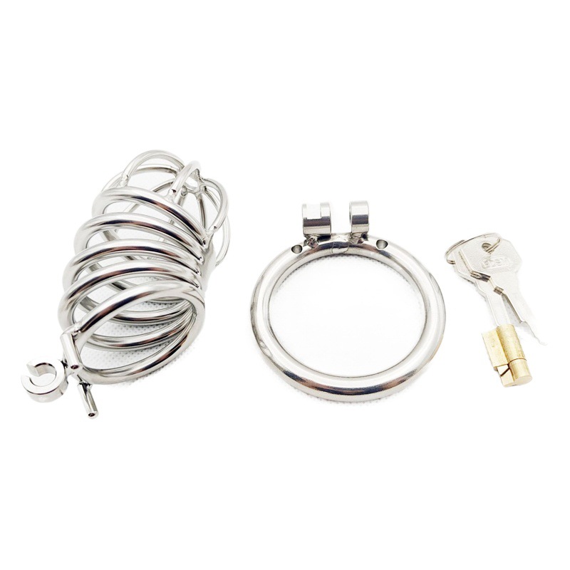 貞操鎖はcb貞潔ズボンのペニスの禁欲器のsm情緒の男性用品の戒める器具のjjのペニスの環のツールを持ちます。