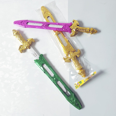 F1541 pagoda espada juguete para niños modelo de espada juguete Yiwu dos yuanes tienda puesto de mercado nocturno suministro