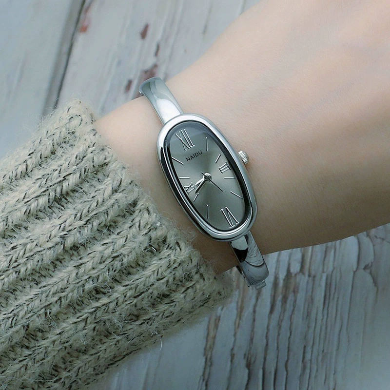 Браслет, золотые круглые кварцевые часы для студентов, fashionable dial, золотые часы