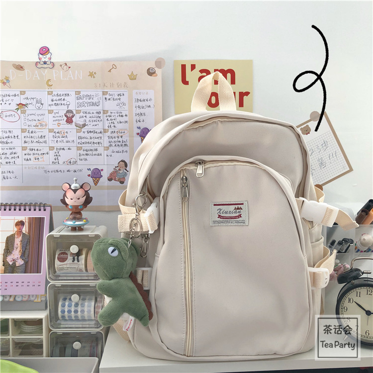 2025 mujer moda coreana nueva gran capacidad estilo ins linda chica corazón estudiante de secundaria estudiante de secundaria bandolera