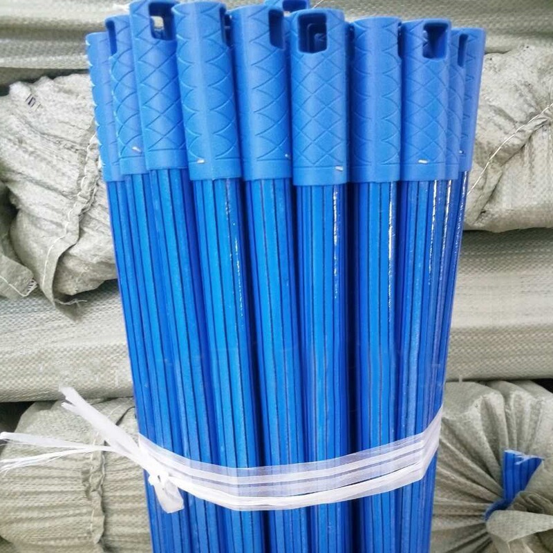 Cross-Border Hot-Selling Customized Pvc Broom Handle, High-Quality Eucalyptus Wood, Aaaaa Quality, Long Handle, Eco-Friendly Cleaning Handle, Direct from the Source Factory