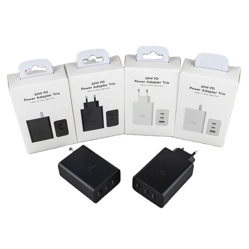 PD65W3 Port Charger for Samsung Galaxy S22 S23 Ultra Super Fast Charging Head