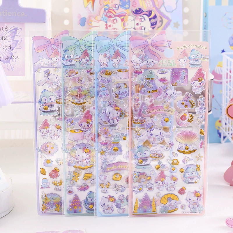 Фэнтезийный стерео драгоценный камень наклейка мультфильм милый куроми ktet водонепроницаемый pet наклейка без обрезки декоративный материал