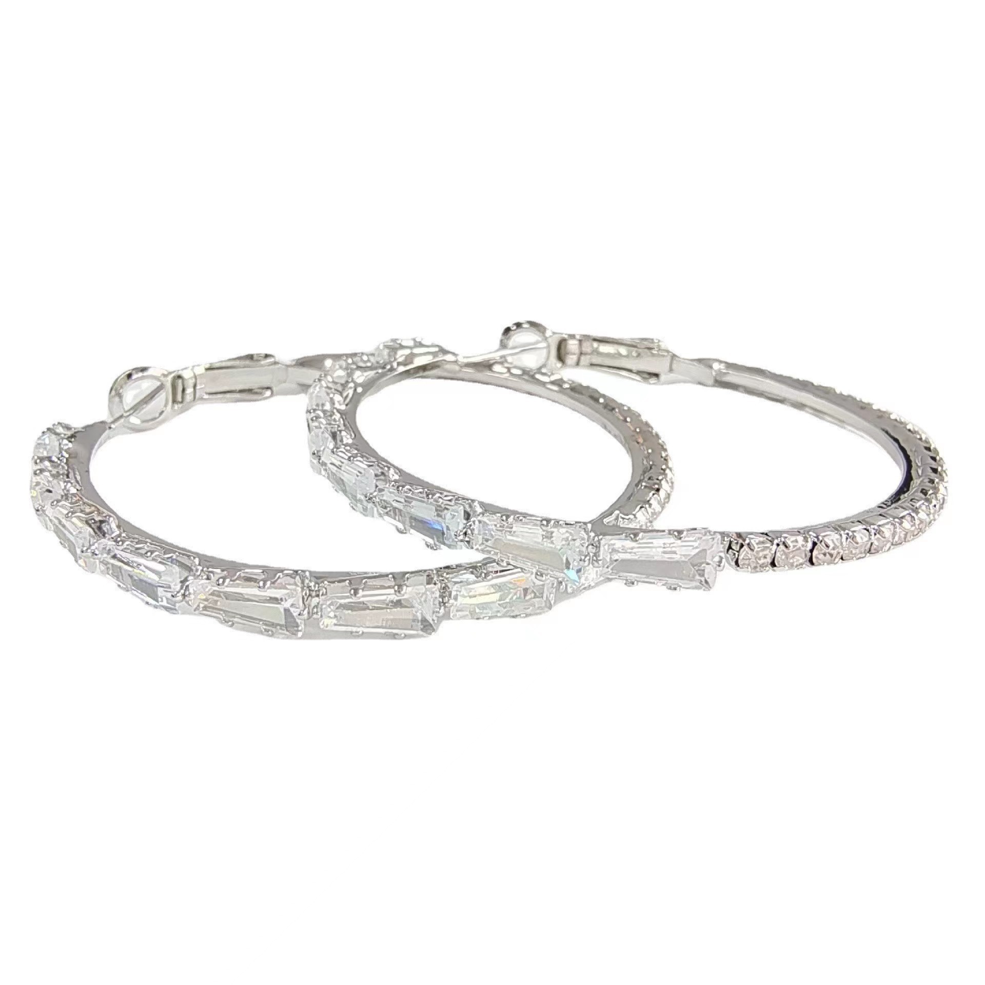 universal elegant fashionable earrings with zircon
