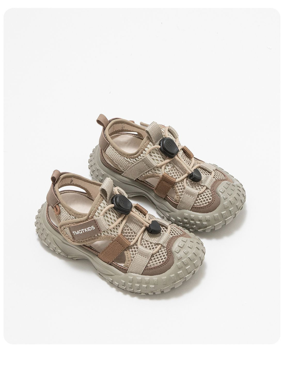 Sandali estivi bambina sneakers mesh ragazza punta chiusa_voghion.com