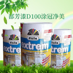 都芳漆D100涂冠净美净白第二代全能五合一内墙漆白乳胶漆