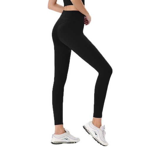 Align No Awkward Line Two-Sided Suede High-Waist Yoga Pants Seamless Quick-Dry Abdominal Shaping Glute-Slimming Exercise Pants Shark Pants