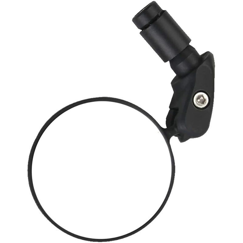 Выпуклое Велосипедное Зеркало заднего вида с большим обзором Вращающийся на 360 градусов блокирующий отражатель ручки горного велосипеда [в наличии быстрые волосы]