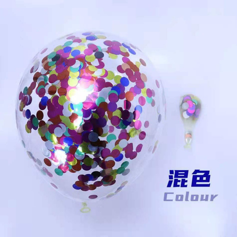 Promoción de la boda globo de lentejuelas fiesta de cumpleaños de oro decoración de la boda Día de San Valentín chino decoración de Navidad globo de confeti