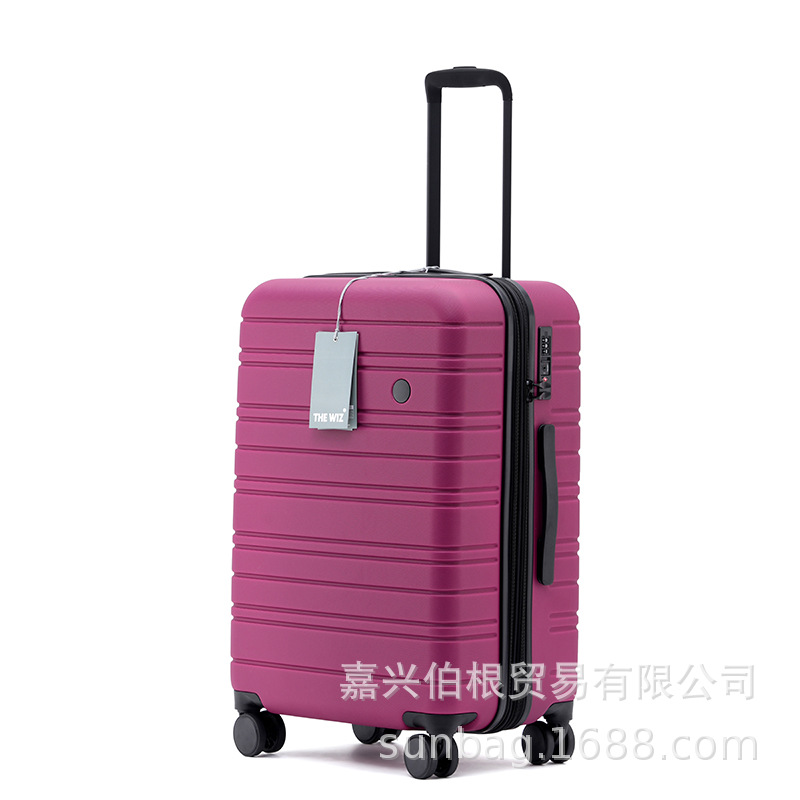 Maleta trolley de comercio exterior de exportación, maleta de tres piezas, maleta de gran capacidad para estudiantes masculinos y femeninos, maleta con capa de expansión