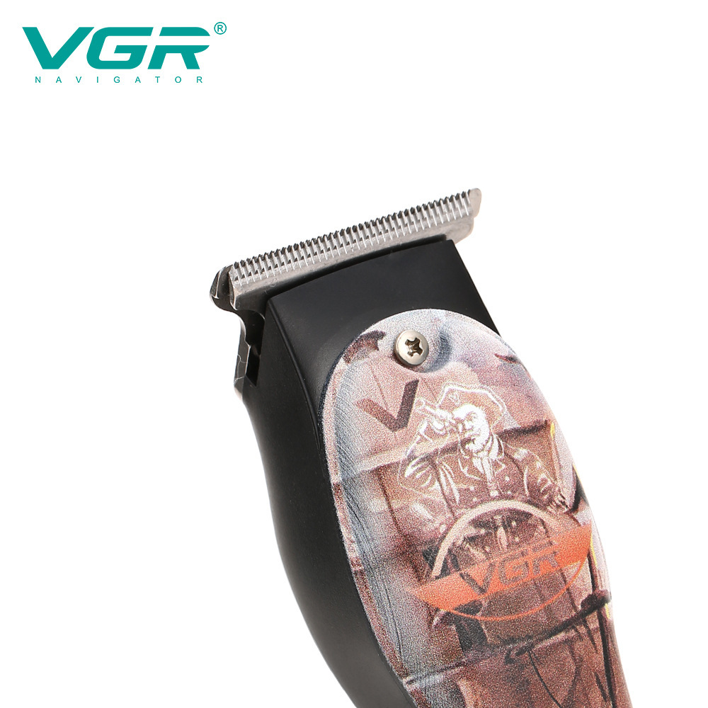 VGR953 Graffiti Haircut Salon Personality Carving Oil Hair Styling Electric Shaver Compact Electric Professional Electric Hair Cutter