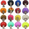 Manufacturer Wholesale Christmas and Halloween Cos Wigs, European and American Festival Colorful Oversized Afro Wig Sets