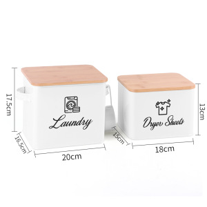 Juego de recipientes metálicos para almacenar patatas y cebollas, los más vendidos de Amazon, con tapa de bambú, material grueso, gran capacidad, duradero, calidad de exportación.