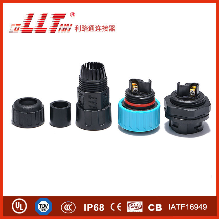 M25 Rear Panel Mount Waterproof Connector