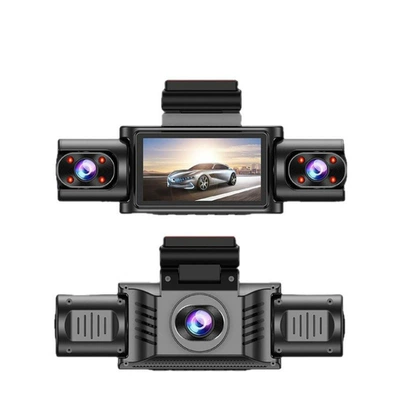 Driving recorder – foreign trade product: Three-channel dashcam