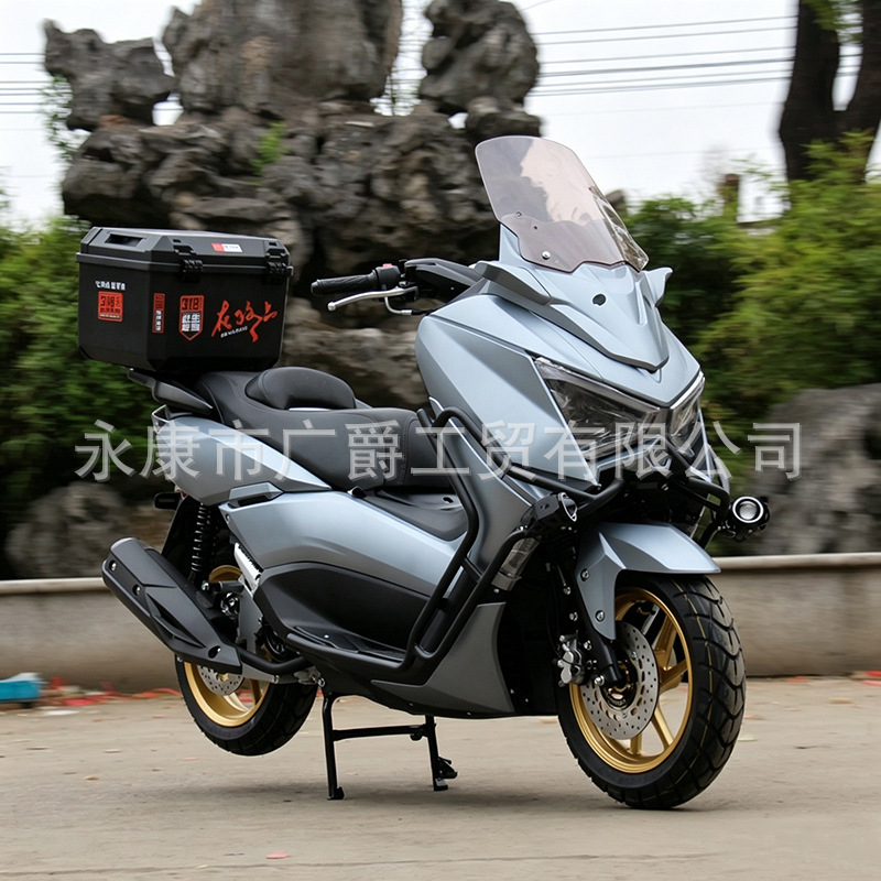 Cross-Border Export of 150Cc Mengshi Fourth-Generation Scooter Motorcycles, New Two-Wheeled Fuel-Powered Off-Road Motorcycles Directly Supplied by the Manufacturer