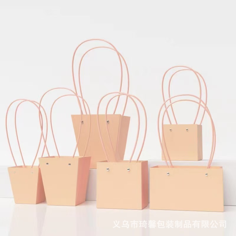 Caja Portátil para Flores de Cartón Blanco Impermeable para Arreglos Florales image 25