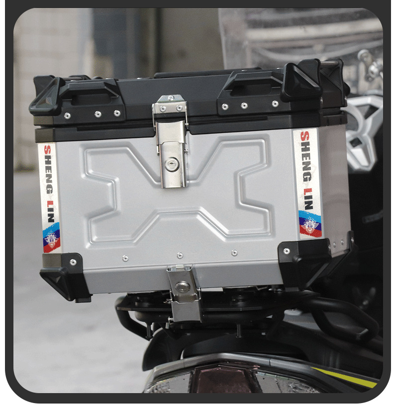 Special Motorcycle Aluminum Alloy Tail Box Scooter UY Mavericks NS Trunk GW General Split Line Django Rear Tail Box