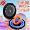 Lollipop Shell Lock Ring Blue Purple Orange