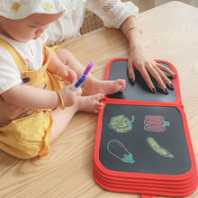 画本儿童板涂鸦写字白板便携双面可用小黑板可擦水粉笔涂绘家用热