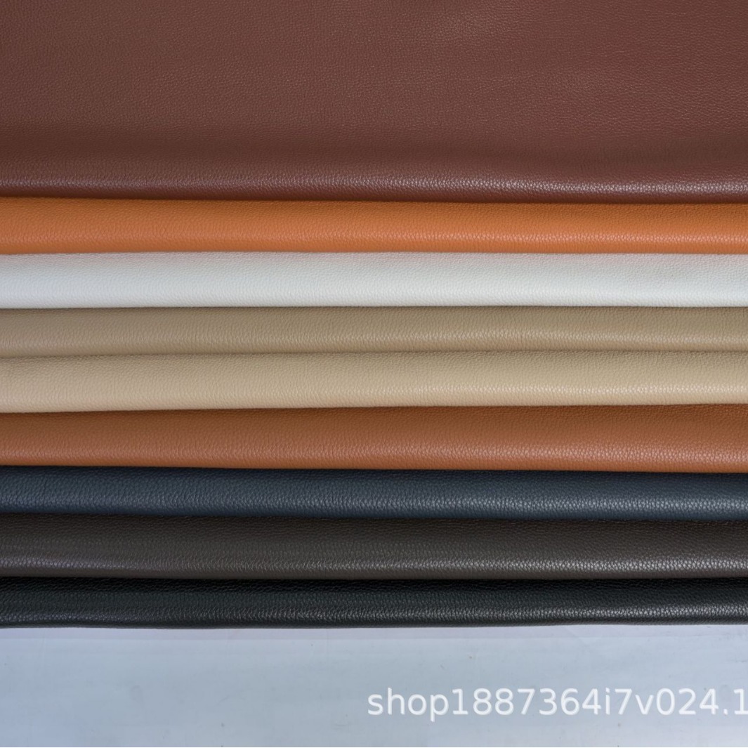 精选头层牛皮荔枝纹压摔皮革 箱包皮带材料 鞋材服装挂件皮具