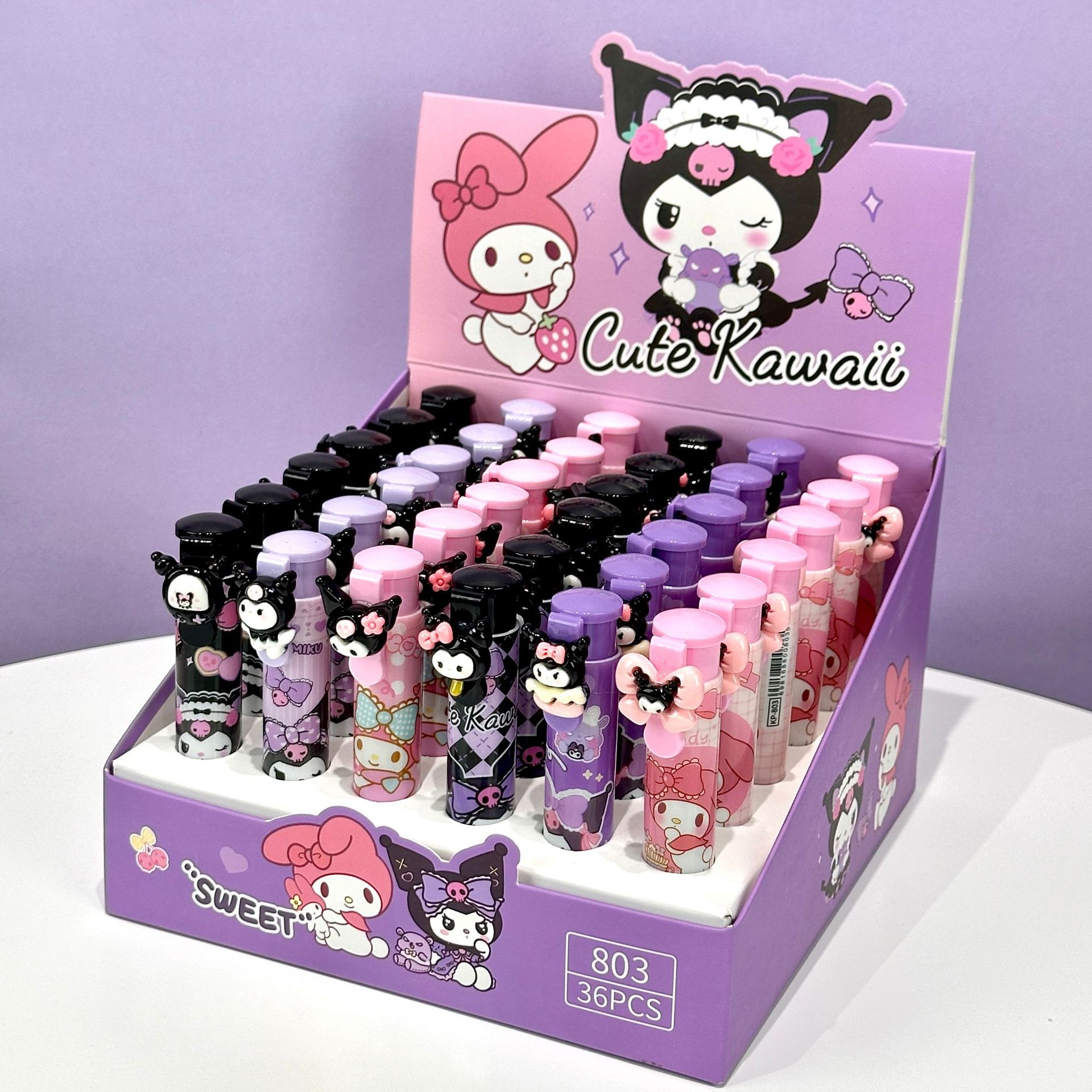 Nuevos productos Cool Cool Mi pulsar borradores lindos dibujos animados 4B recarga de lápiz de goma de alto valor de papelería para estudiantes