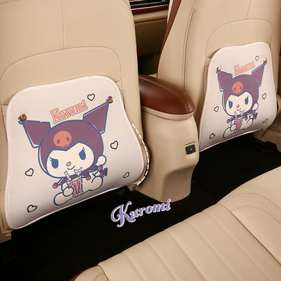 Little Witch Ladies Cute Cartoon Chair back anti-kick pad