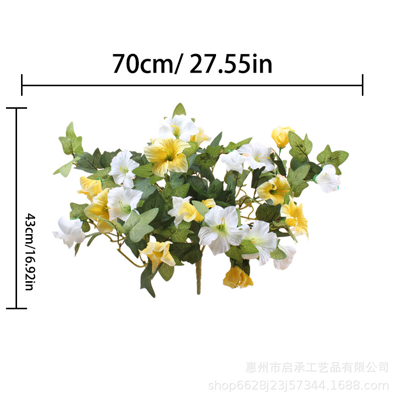 노란색과 흰색 포크 11개