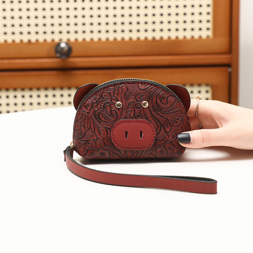 2025 nuevo cerdo de moda bolso de mano nicho retro bolso de mochila coreano simple y versátil hebilla de metal image 9