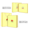 Business gift set can printed logo charging treasure notepad this set to send customers to send employees creative gift