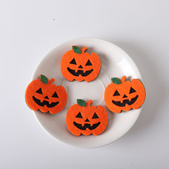 レーザー切断ハロウィーンdiyアクセサリーカボチャ幽霊お化け祭りアクセサリー不織布アクセサリー卸売