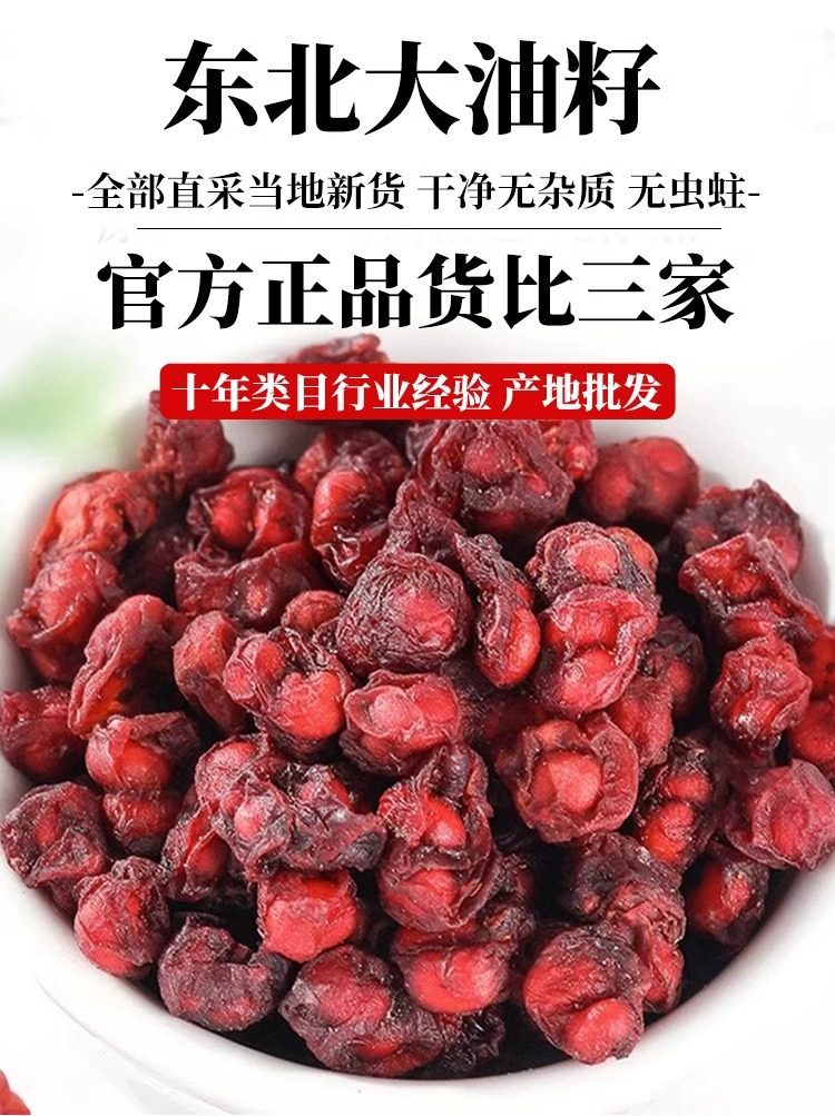 Schisandra Berries Wu Wei Zi 500g Dried Changbai Mountain Herb for Traditional Decoctions and Daily Herbal Tea overview