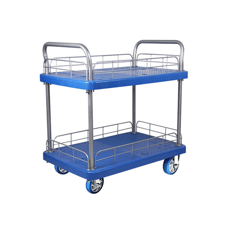 苏识 WSWL-48 48*72cm通花轮 双层护栏平板手推车 (计价单位：辆)