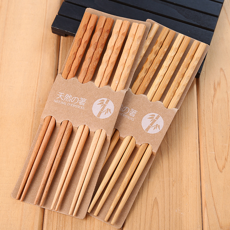 日式木筷，雕刻木筷，榉木