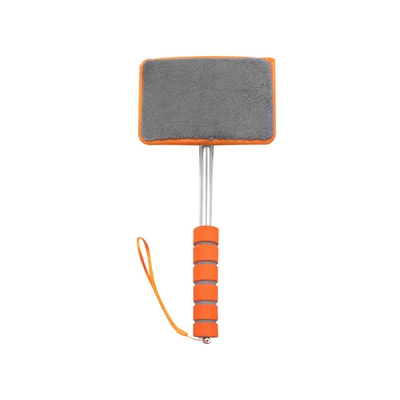 Dust Remover, Car Defogging – Car cleaning tools - dust-and-fog-removal-telescopic-pole-orange
