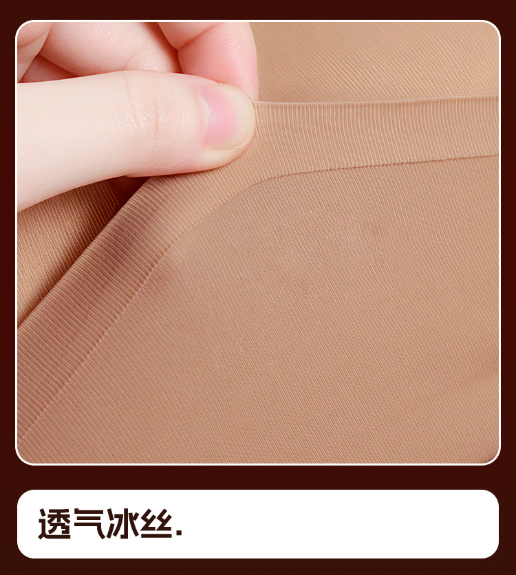Silicone Wearable Panties for Women with Squirting Function, Ice Silk Fabric, XL Size — detail image 21