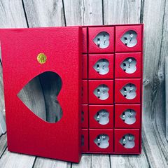 カップルリングギフトボックスリングさびないリング学生工芸リング三元保色ステンレスリング男