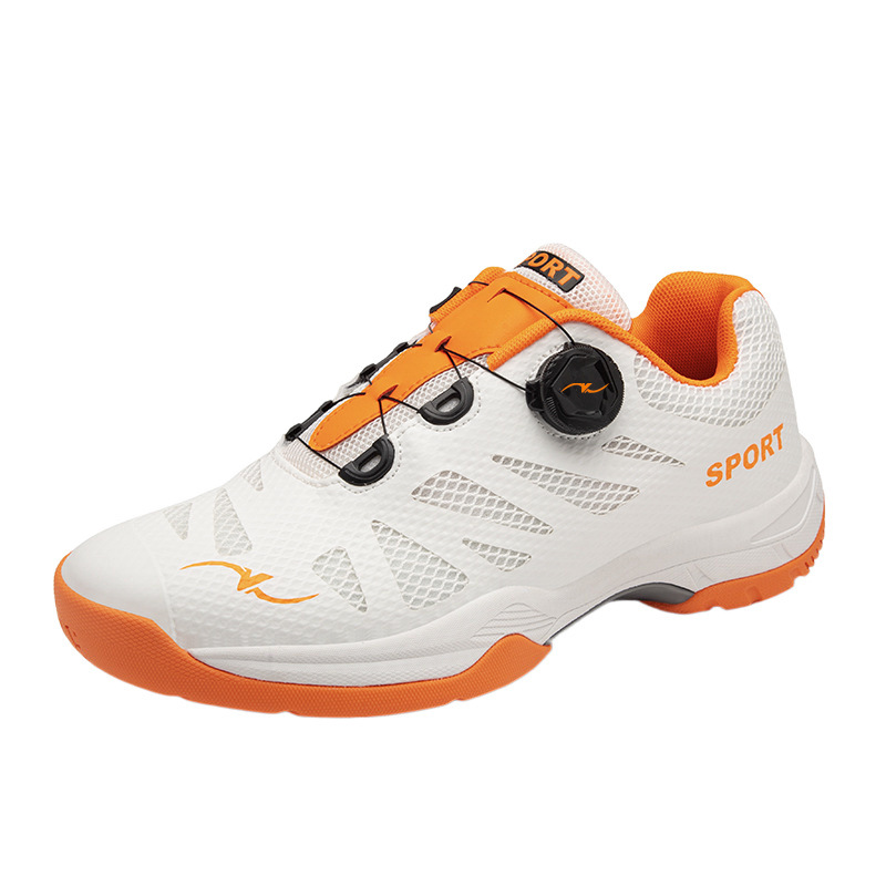 Nuevos zapatos de bádminton de carbono casuales respirables antideslizantes para hombres y mujeres zapatos de tenis de mesa ligeros zapatos de entrenamiento de tenis