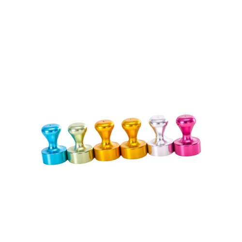 Funi Aluminum Alloy Strong Magnetic Dry Erase Board Office Teaching Neodymium Iron Boron Strong Magnetic Magnetic Beads Multicolored Powerful Magnetic Pins