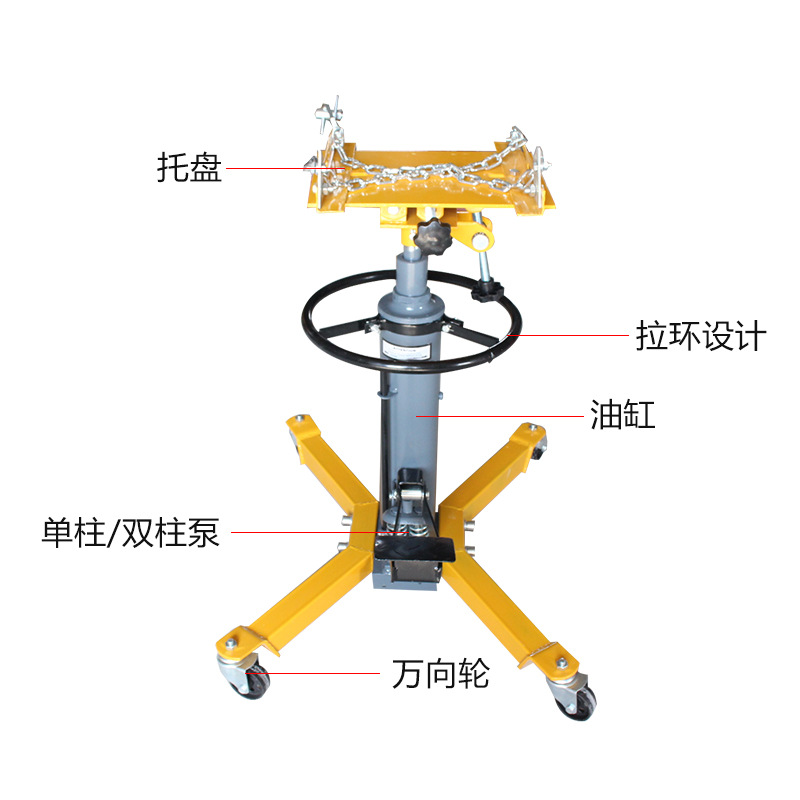 High-Position Transport Vehicle Gearbox Bracket, Transmission Box Support, Auto Repair Support, Engine High-Position Support, Auto Maintenance Tool