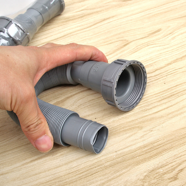 厨房水槽下水管45加粗接口手工洗菜盆单槽加长排水软管