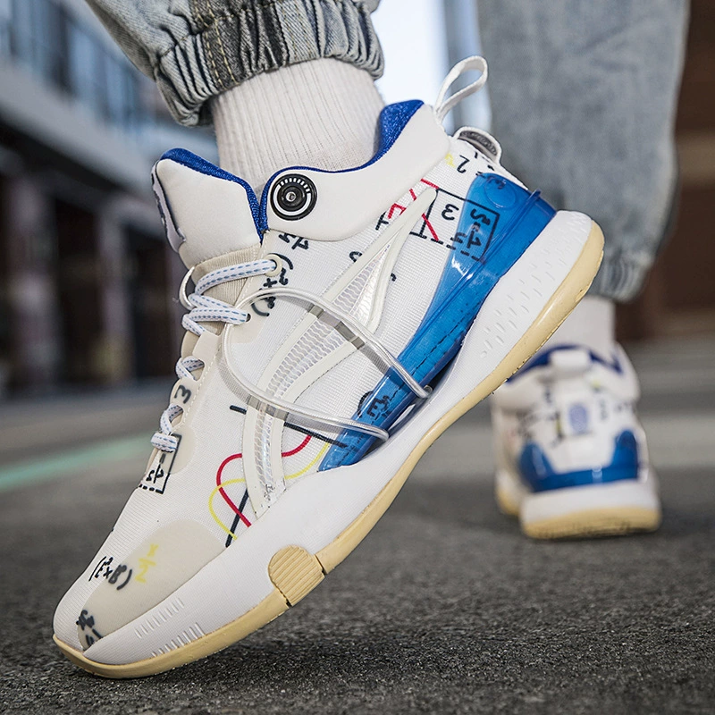Basketball shoes for training, breathable fashionable sports shoes, trend footwear for leisure