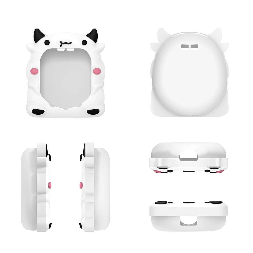 Protective silicone case (Tamagotchi Uni 2023), cute shockproof cover with keyring