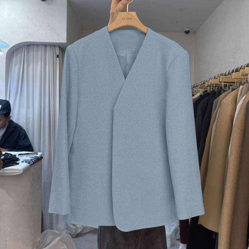 Autumn spring design fashionable elegant classic suit jacket