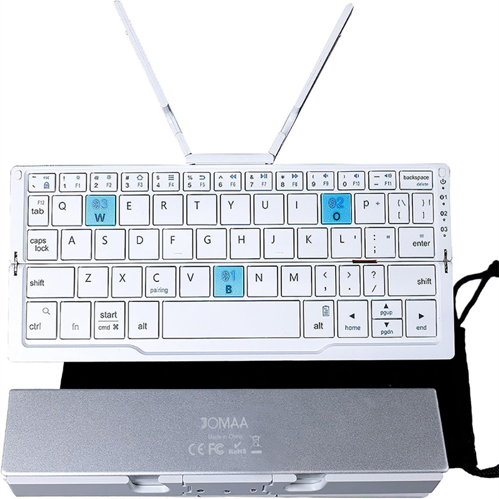 JOMA plegable Bluetooth mini teclado teléfono móvil portátil tableta teclado plegable universal