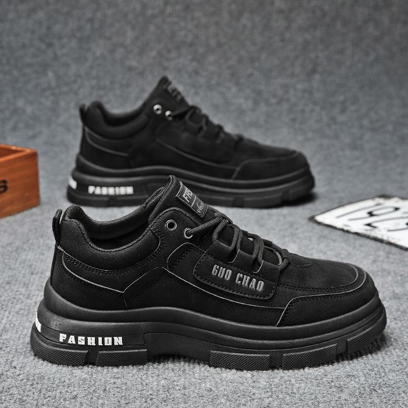 Botas Martin para hombre, zapatos de invierno impermeables, antideslizantes, deportivos, casuales, para el trabajo, de corte bajo, resistentes al desgaste, calzado de protección laboral.