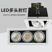 ������ҵ����LED�����Ƶ�˫��ͷ5W15W40�� ��դ����COB�컨���